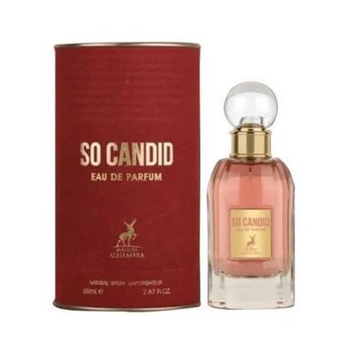 Lattafa Maison Alhambra So Candid Eau De Parfum Spray for Women, 2.87 Ounce