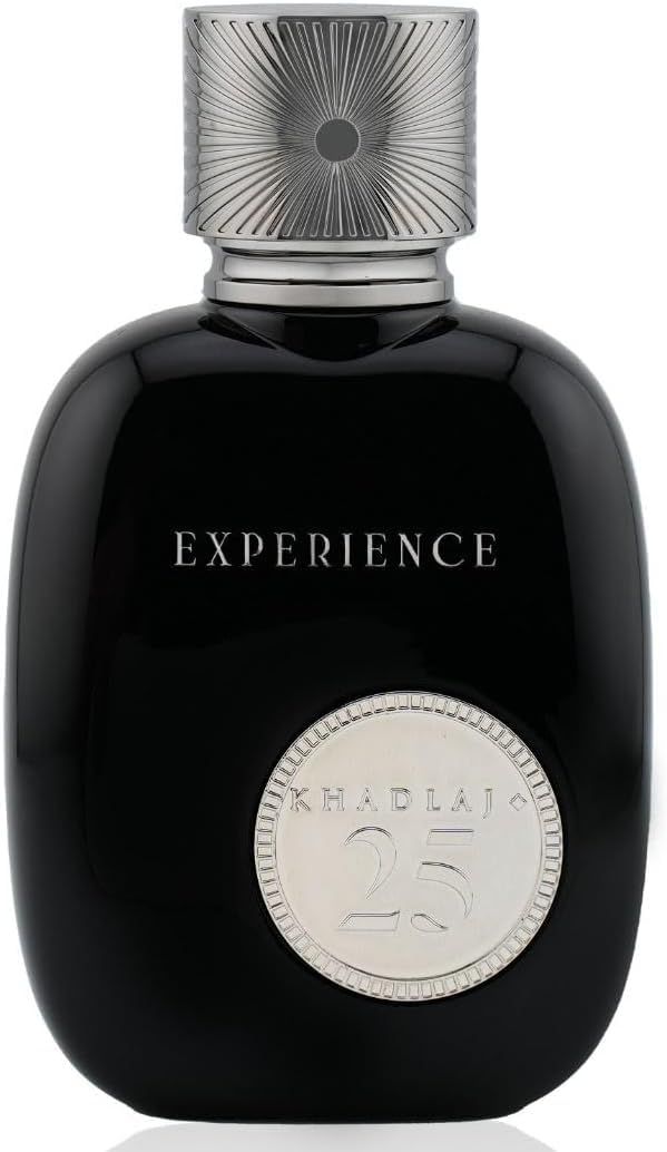 Khadlaj 25 Experience Eau de Parfum Spray for Unisex, 3.4 Ounce