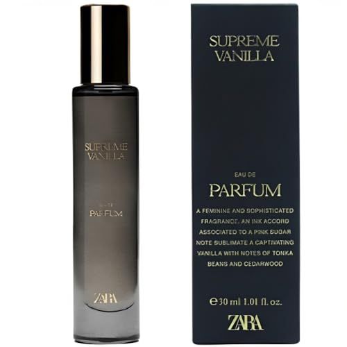 Zara Supreme Vanilla Perfume for Women EDP Eau De Parfum 30 ML (1.0 FL. OZ)