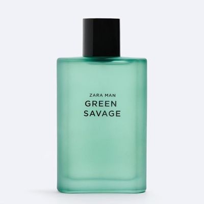 Zara Man Green Savage Cologne for Men EDT Eau De Toilette 90 ML (3.04 FL OZ)