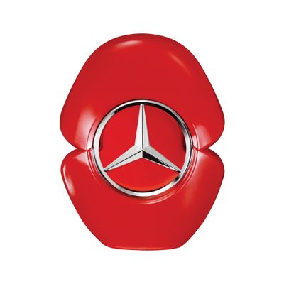 Mercedes-Benz Woman in Red - Eau de Parfum - Long Lasting Perfume for Women - Jasmine Perfume with Fruity, Patchouli Fragrances - Travel Size - 3 oz