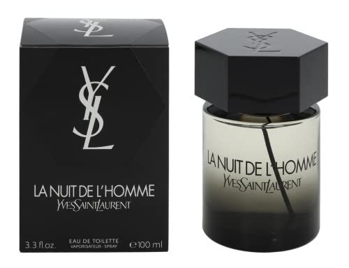 Yves Saint Laurent La Nuit De L'Homme by Yves Saint Laurent for Men - 3.3 oz EDT Spray