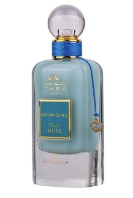 Ard Al Zaafaran Ithra Dubai Cotton Candy Musk Eau De Parfum Spray for Women, 3.4 Ounce