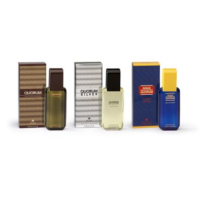 Quorum by Antonio Puig for Men - Classic, Woody Spicy Designer Cologne For Him - Cedar, Mandarin Orange And Pink Pepper Notes - Sophisticated And Portable Glass Bottle Design - 3.4 oz EDT Spray