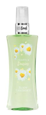 Hearts and Daisies Body Fantasies Body Spray Travel Size 3.2 fl oz