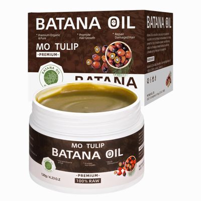 Raw Batana Oil for Hair Growth- 100 Pure Organic for Men Women, Raw, Unrefined, Eliminates Split Ends Increases Shine, Moisturizes Scalp For All Hair Types (4.23 O.Z)