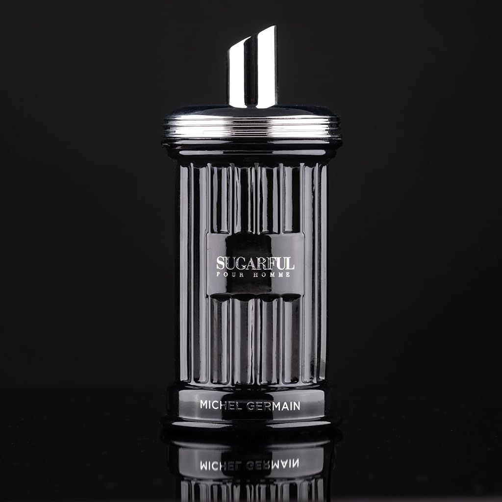 Michel Germain Sugarful Pour Homme Eau de Toilette Spray for Men, Top Notes of Iced Grapefruit, French Sage, Masculine Fragrance Gift, 3.4 Fl Oz