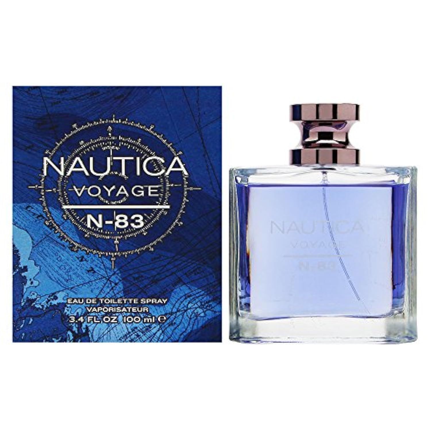 Nautica Voyage N-83 Eau de Toilette Spray, 3.33.4 Fl Oz