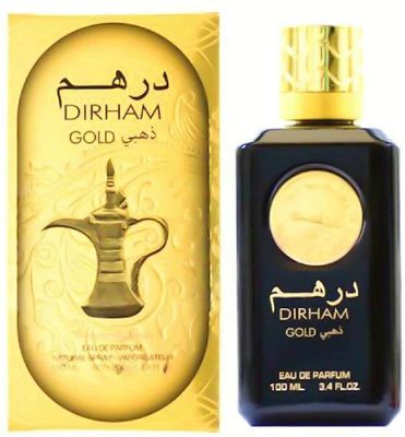 Ard Al Zaafaran Dirham Gold Eau De Parfum Spray, 3.4 Ounce (Unisex)