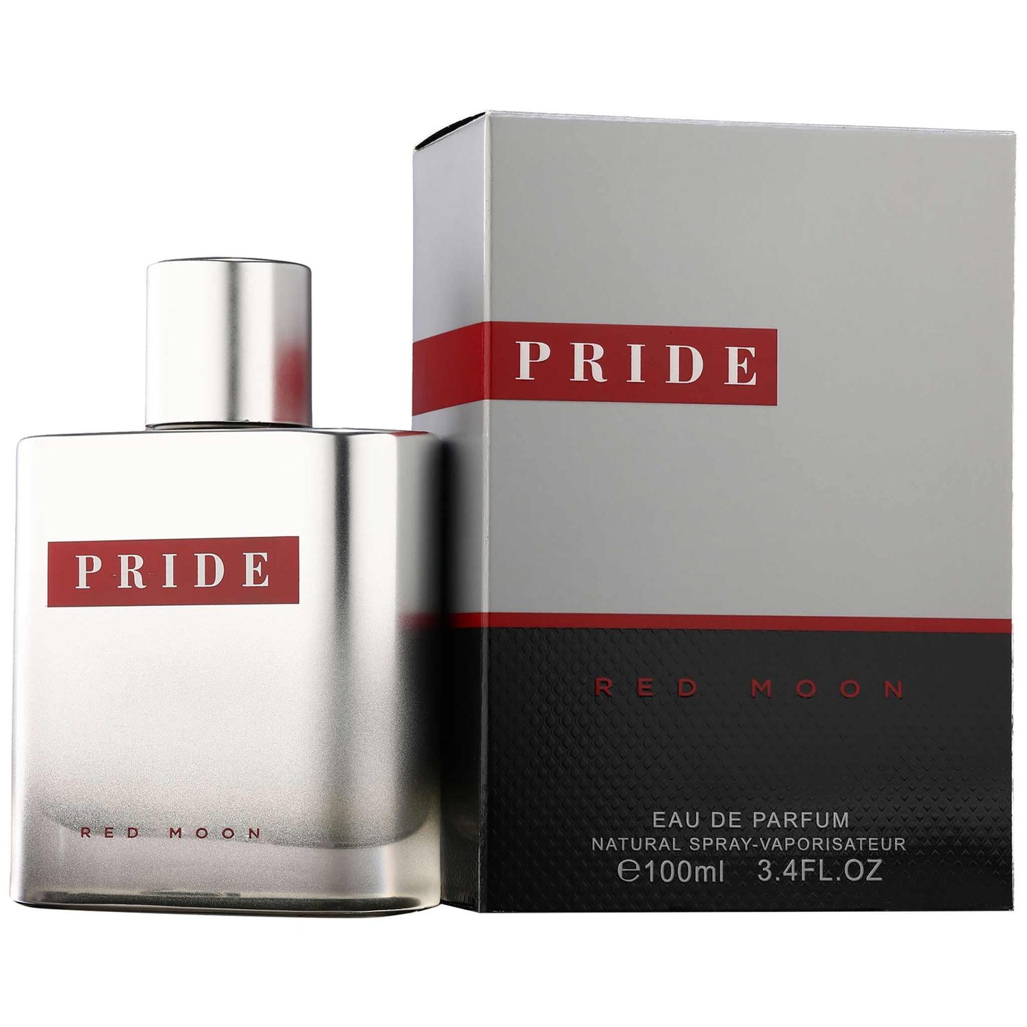 Fragrance World Pride Red Moon EDP For Men 3.4 Fl Oz