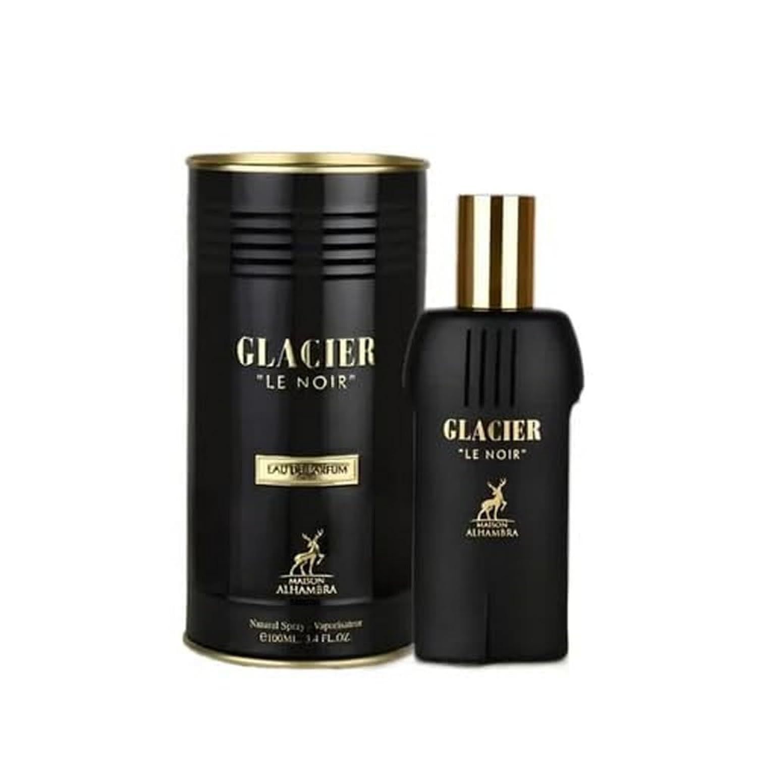 Maison Alhambra Glacier Le Noir for Men - 3.4 oz EDP Spray