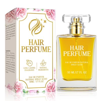 SudopoABAB Hair Perfume, Pheromone Perfume for Women, Essential Oil Perfu-me for Hair, Per-fume Oil Extract to Ha-ir Care, Lasting Fragrance for Long Time