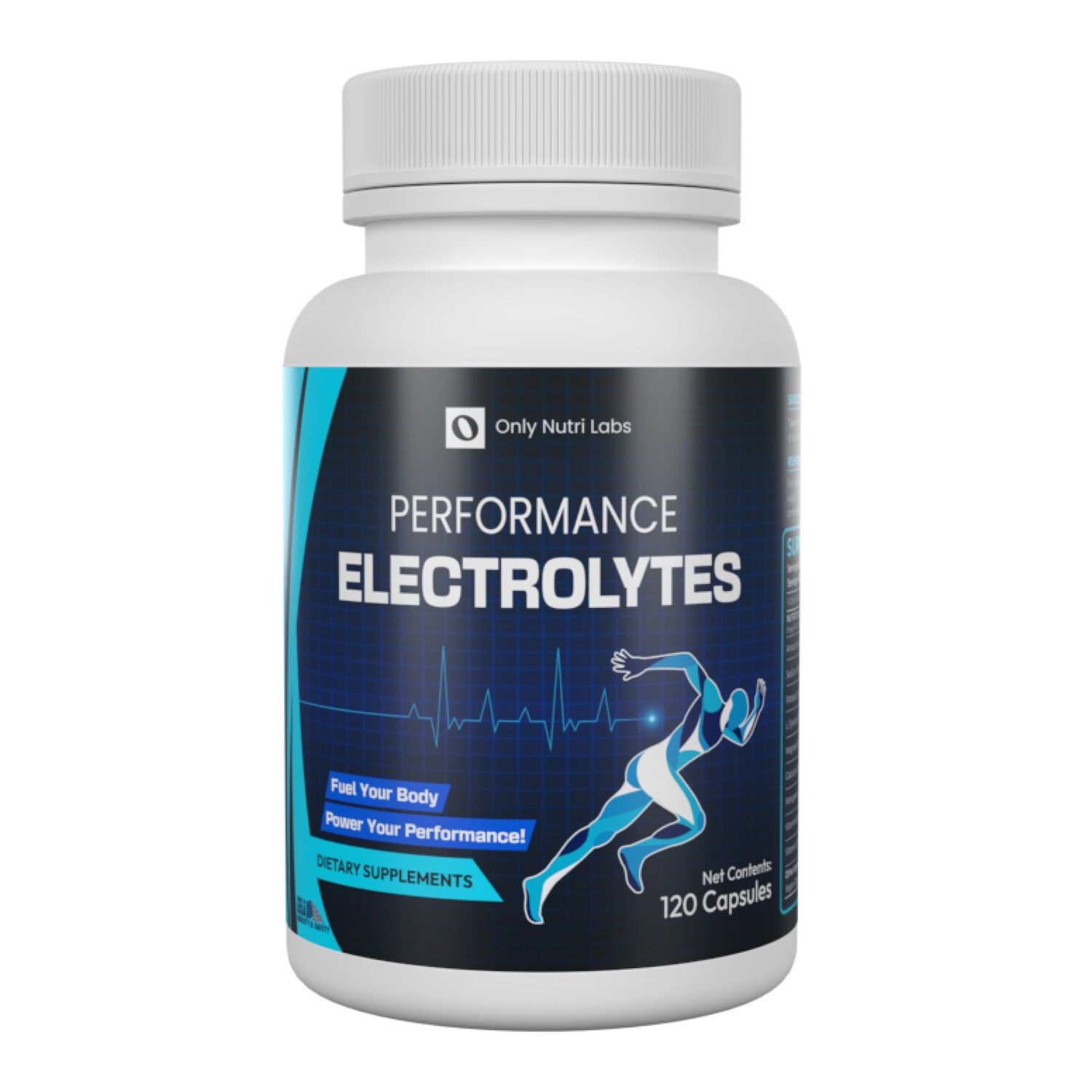 Electrolyte Capsules, Potassium Magnesium Supplement, Hydration Electrolyte Pills, Salt Electrolytes, Electrolyte Supplement with Sodium, Calcium and Vitamins B6 D, 120 Vegan Capsules