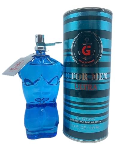 G For Men Ultra Men&#39;s Cologne 3.4 Fl. Oz. Eau de Toilette Spray