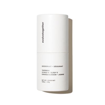 evolvetogether Plant-Powered Natural Luxury Deodorant for Women Men Neutralizes Odors, Soothes Skin Body Heat Activated Fragrance Vegan, Cruelty-Free Made in USA (Taormina)