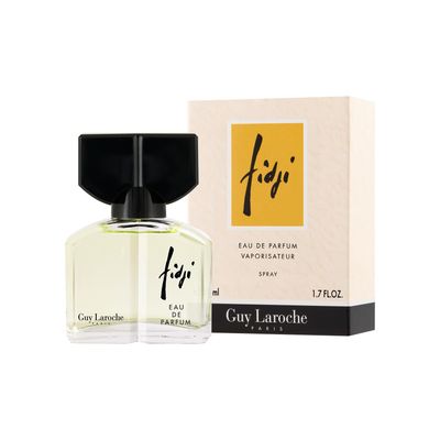 Guy Laroche Fidji, Iconic Designer Fragrance, Eau de Parfum for Women, Long Lasting Women Perfume, Day and Evening Aromatic Scent, 1.7 Fl. Oz