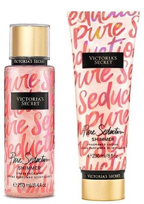 Victoria&#39;s Secret Pure Seduction Shimmer Bundle Fragrance Mist and Fragrance Lotion