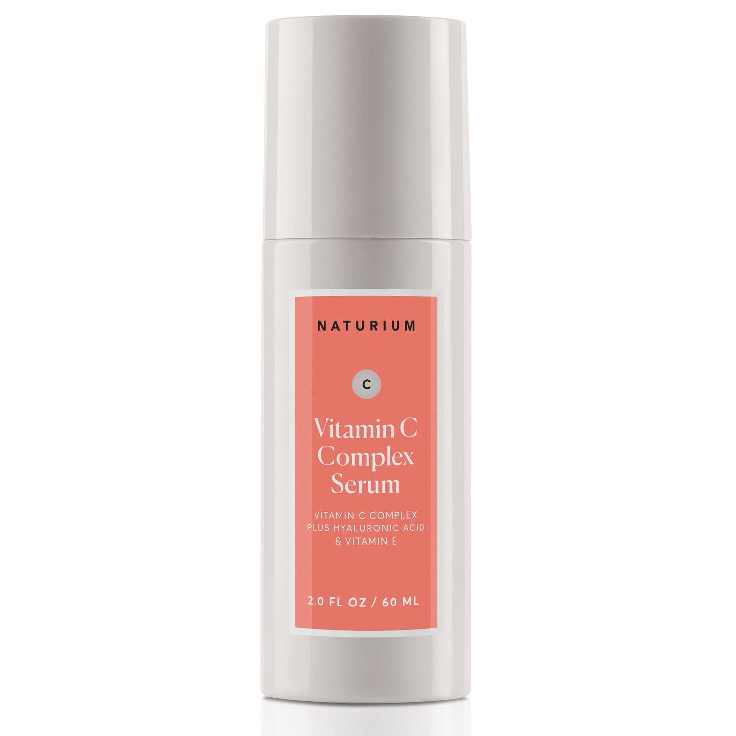 Naturium Vitamin C Complex Face Serum Jumbo, Anti-Aging Facial Treatment with Hyaluronic Acid Vitamin E, 2 oz