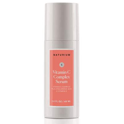Naturium Vitamin C Complex Face Serum Jumbo, Anti-Aging Facial Treatment with Hyaluronic Acid Vitamin E, 2 oz