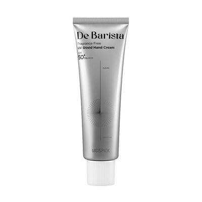 MD&#39;S PICK De Barista Sun Shield Hand Cream SPF50PA 50g - UV Protect,Fragrance-Free, Vegan, and Lightweight Hand Moisturizer