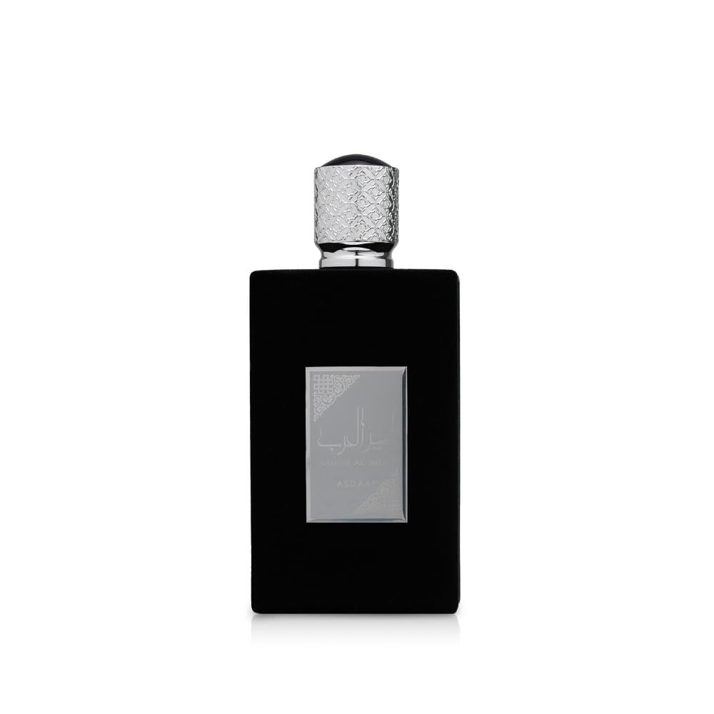 Lattafa Asdaaf Ameer Al Arab Eau de Parfum Spray for Unisex, 3.4 Ounce