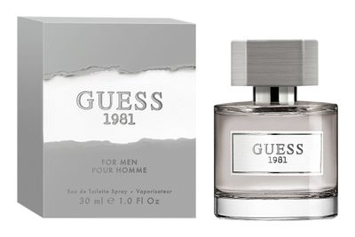 Guess Fragrance 1981 Eau De Toilette for Men, 1 Fluid Ounce