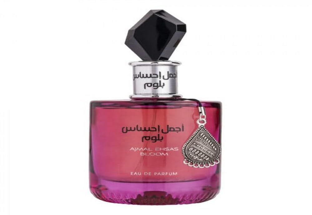 Ard-Al Zaafaran Ajmal Ehsas Bloom Eau de Parfum Spray for Women, 3.4 Ounce