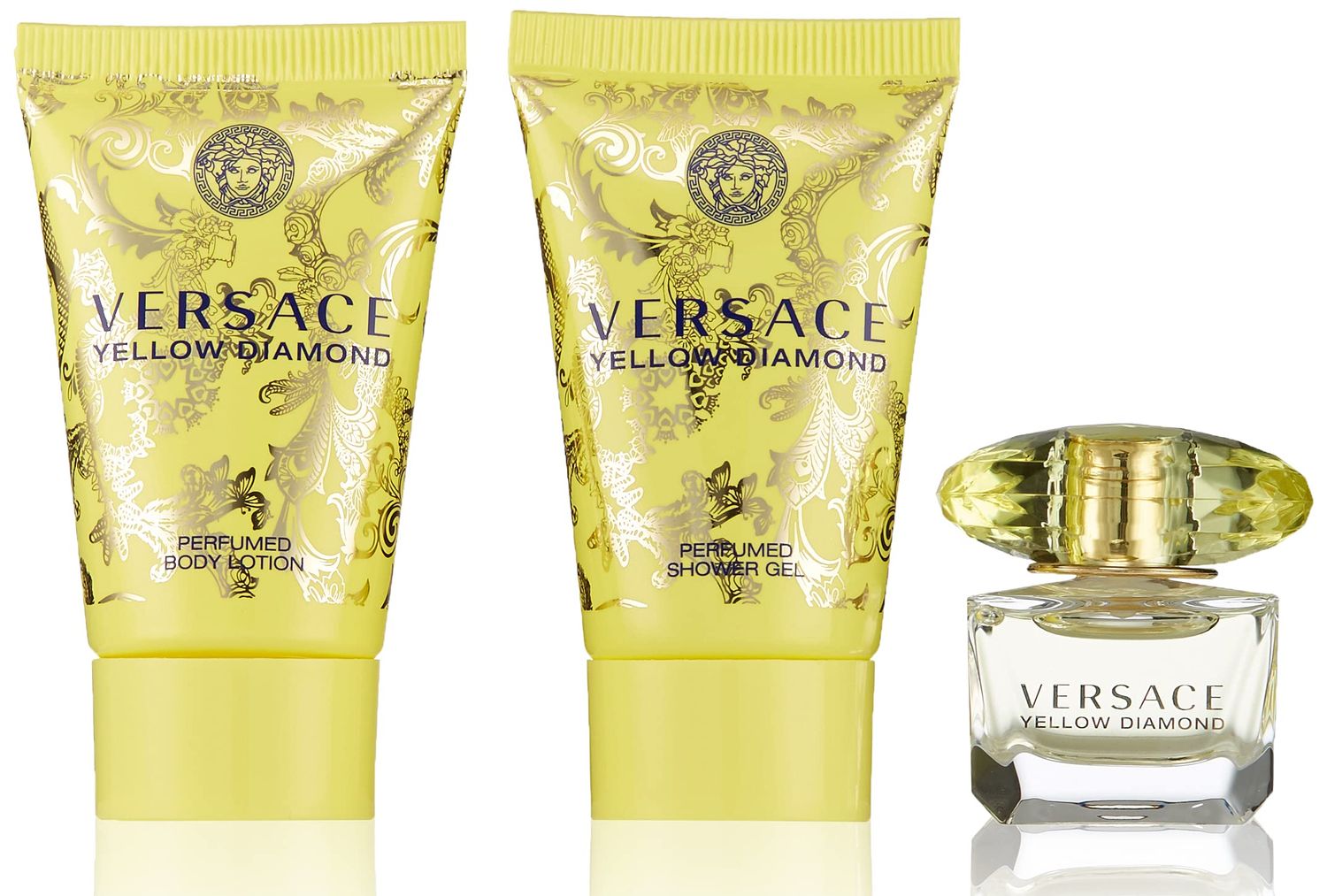 Versace Yellow Diamond Perfume for Women 3 Piece Mini Gift Set