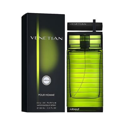 Armaf Venetian for Men Eau de Parfum Spray, 3.4 Ounce