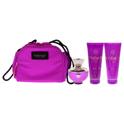 Versace Pour Femme Dylan Purple 4 Pcs Gift Set