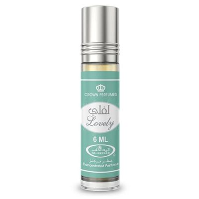 Al-Rehab perfumes Lovely Concentrated Perfume Rollerball for Unisex, 0.2 Ounce