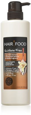 Hair Food Sulfate Free Hair Milk Shampoo with Jasmine Vanilla Fragrance, 17.9 Fluid Ounce