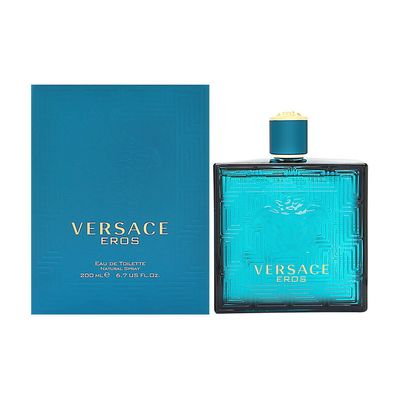 Eros by Versace Eau De Toilette Spray 6.7 oz for Men - 100 Authentic