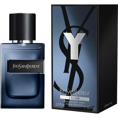 YVES SAINT LAURENT Y L'Elixir Parfum Spray for Male, 2.0 Ounce