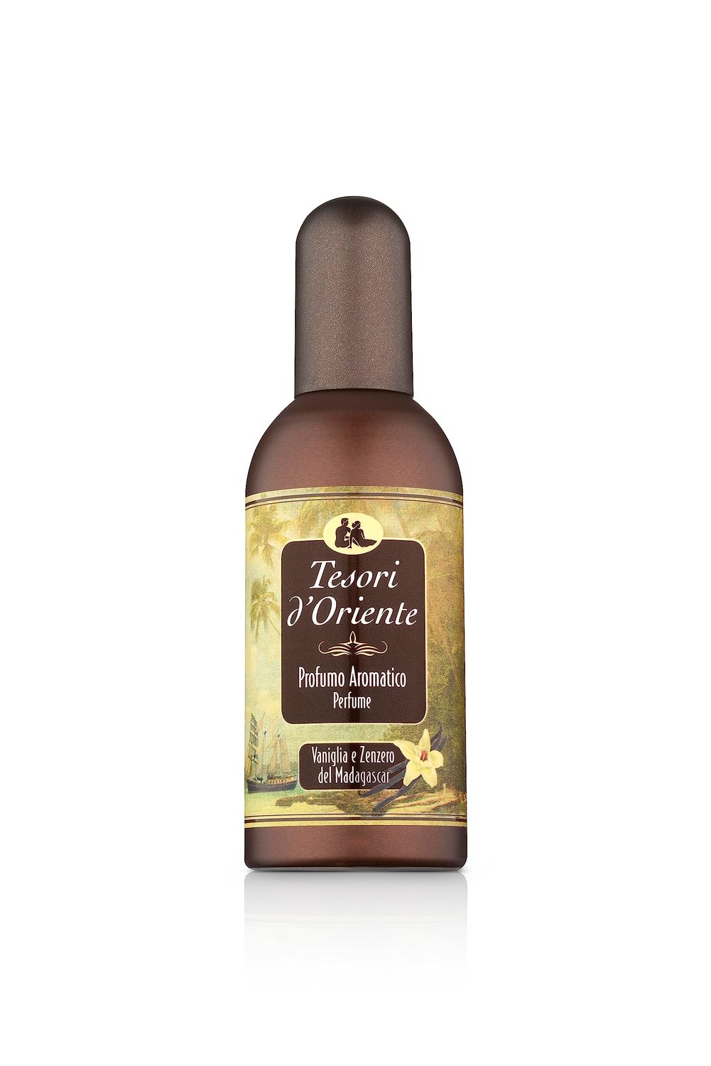 Tesori d'Oriente"Vaniglia E Zenzero Del Madagascar" Aromatic Perfume 100ml 3.38fl.oz Italian Import