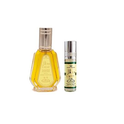 Al-Rehab Dalal 2-Piece Set for Women, (1.7 Oz Eau De Parfum Spray 0.20 Oz Concentrated Perfume Rollerball)