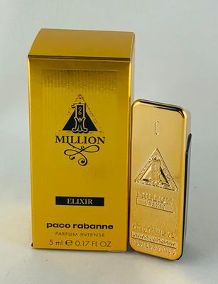 Paco Rabanne 1 Million Elixir Parfum Intense Miniature 5ml0.17oz Mini Travel Size