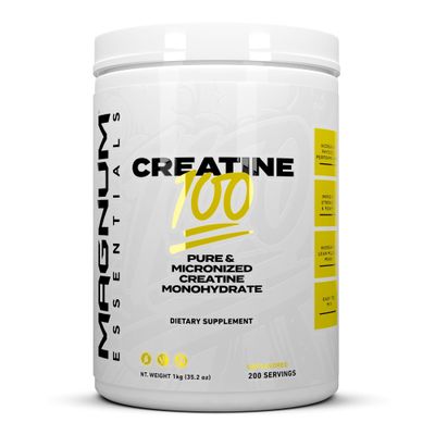 Magnum Nutraceuticals Micronized Creatine 100 - 200 Servings, High-Purity Fast-Absorbing Creatine Monohydrate for Strength, Endurance Muscle Growth