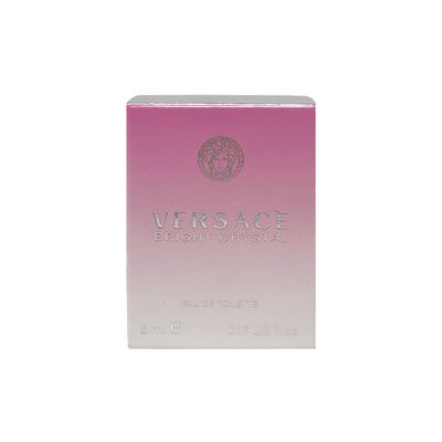 BRIGHT CRYSTAL by Versace 0.17 oz EDT SPLASH NEW in Box for Women