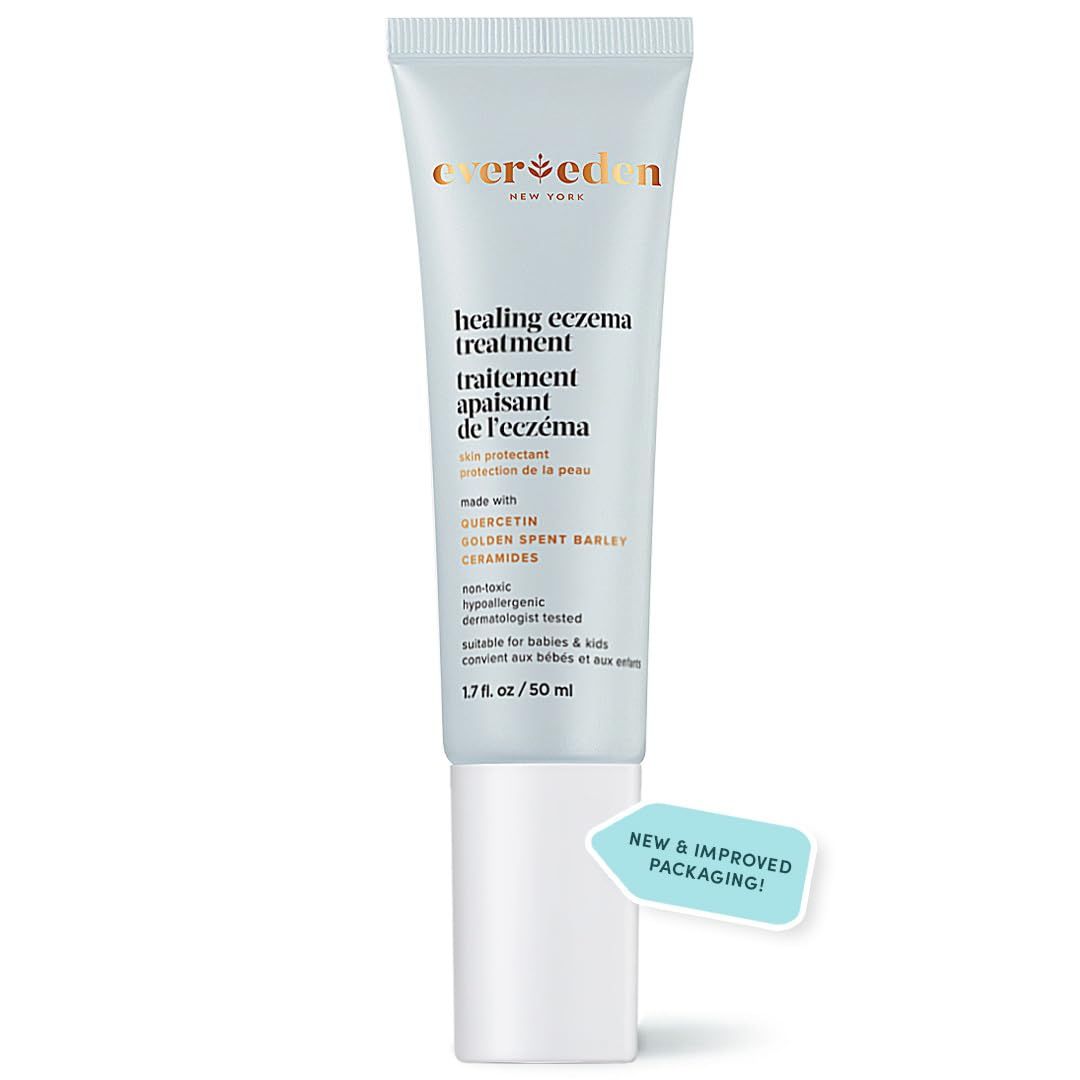 Evereden Healing Eczema Treatment, 1.7 fl oz Eczema Cream Clean and Fragrance Free Eczema Cream for Babies, Kids, and Adults FSA Eligible