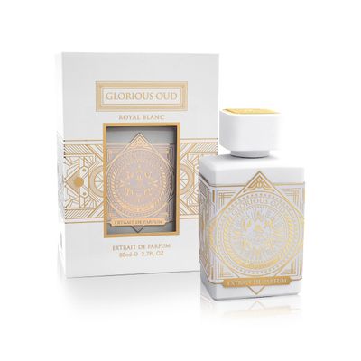 Fragrance World Glorious Oud Royal Blanc Extrait De Parfum Unisex 2.7 Fl Oz