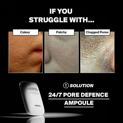 PURCELL 247 Colostrum Ampoule Mist - Glass skin with Long Hydration, Poreless Smooth Skin, Before After Makeup, Hyaluronic Acid and Vitamin, For All Skin types, 1.85 fl oz