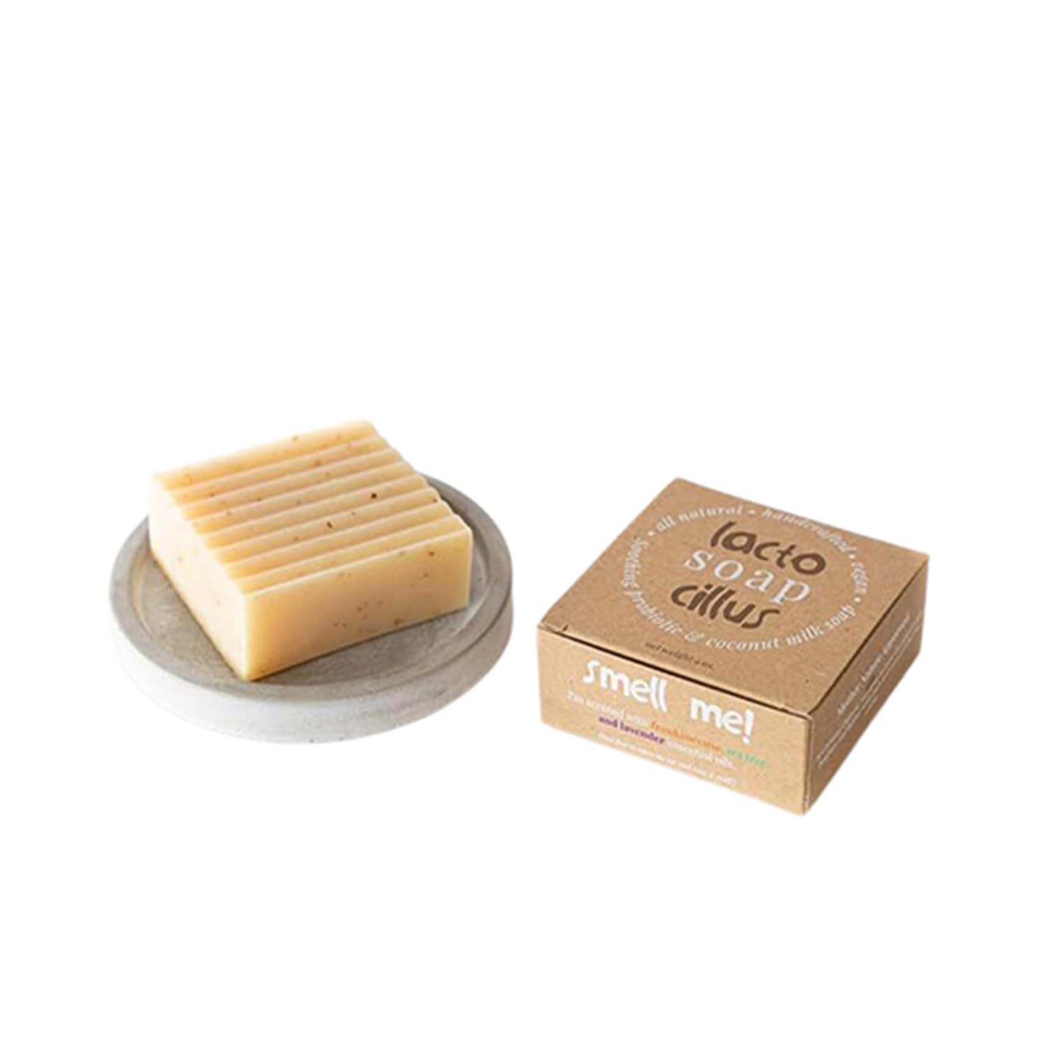 Elemental Wellness, Lactosoapcillus Probiotic Soap, Natural Soap Bar for Hand Body - Frankincense, Tea Tree Lavender, Vegan and Plant Based Soap - Natural Ingredients, No Artificial Fragrance