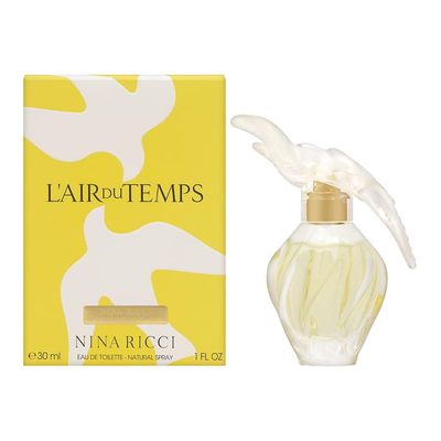 Nina Ricci L&#39;Air Du Temps Perfume For Women - Floral Fragrance Mist - Opens With Notes Of Carnation And Aldehydes - Blended With Rose And Neroli - Long Lasting Scent - Eau De Toilette Spray - 1 Oz
