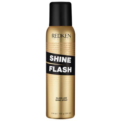 Redken Shine Flash 02 Glistening Mist For All Hair Types Instantly Adds Shine Citrus Fragrance 4.4 Oz