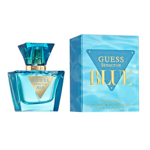 GUESS Seductive Blue WomenFemme Eau de Toilette Perfume Spray For Women, 1.0 Fl. Oz.