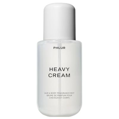 PHLUR Heavy Cream Body Mist - Hair and Body Mist for Women Body Spray for Men - Marshmallow, Whipped Cream, Jasmine, Coconut Cream Vanilla Body Spray (8 FL Oz)