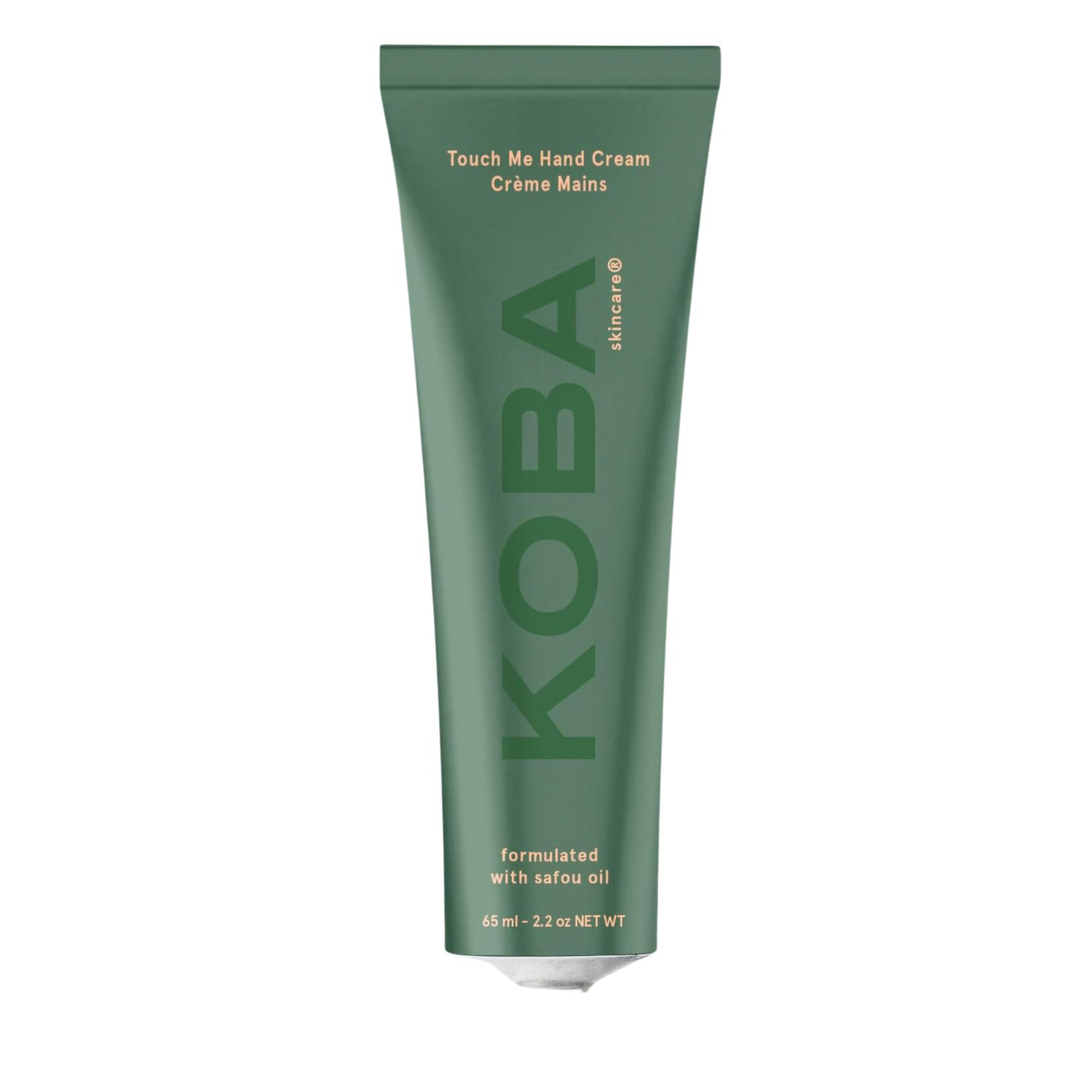 KOBA Touch Me Hand Cream - Moisturizer for Women Men - Hydrating - Normal to Very Dry Skin - Citrus, Woody, Spicy Fragrance - Natural - Vegan - Safou Oil - Shea Butter - Sweet Almond Oil (2.2 Oz)