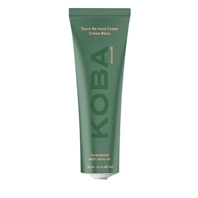 KOBA Touch Me Hand Cream - Moisturizer for Women Men - Hydrating - Normal to Very Dry Skin - Citrus, Woody, Spicy Fragrance - Natural - Vegan - Safou Oil - Shea Butter - Sweet Almond Oil (2.2 Oz)