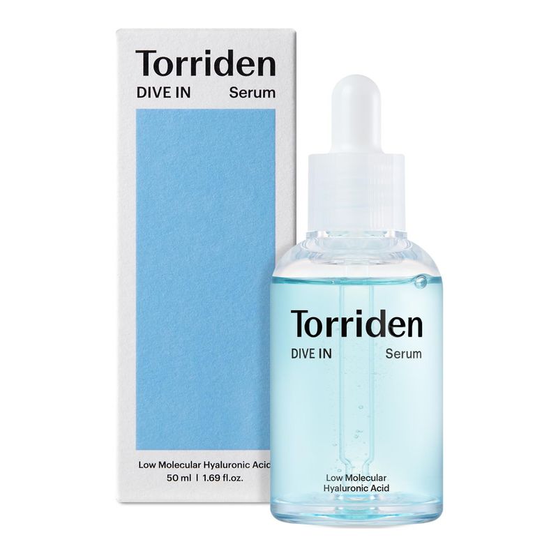 Torriden DIVE IN Hyaluronic Acid Serum 50ml (1.69 fl.oz.) Deep Hydration to Get Glow Skin Hyaluronic Acid, Panthenol, Allantoin Korean Facial Serum